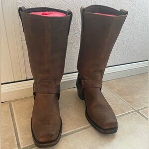 Women’s Frye Harness Boots